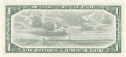 Canada, 1 Dollar, 1954, UNC,075d
