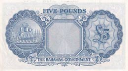 Bahamas, 5 Pounds, 1953, AUNC,p16as, ... 