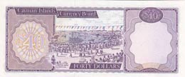 Cayman Islands, 40 Dollars, 1981, UNC,p9a