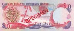 Cayman Islands, 10 Dollars, 1991, UNC,p13s, ... 