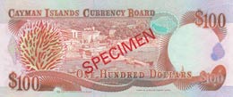 Cayman Islands, 100 Dollars, 1991, UNC,p15s, ... 