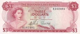 Bahamas, 3 Dollars, ... 