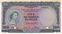 Ceylon, 100 Rupees, ... 