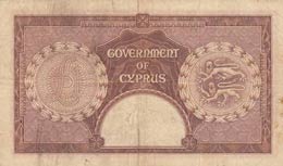 Cyprus, 1 Pound, 1956, VF,p35a