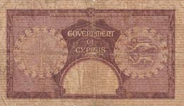 Cyprus, 1 Pound, 1955, POOR,p35a