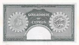 Cyprus, 5 Pounds, 1955, UNC,p36a