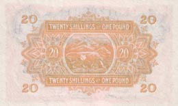 East Africa, 20 Shillings, 1955, UNC,p35a