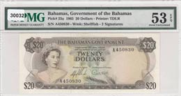 Bahamas, 20 Dollars, ... 