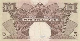 East Africa, 5 Shillings, 1962, VF (+),p41b