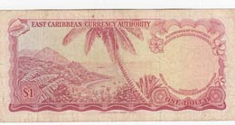 East Caribbean States, 1 Dollar, 1965, ... 