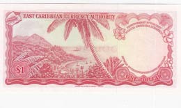 East Caribbean States, 1 Dollar, 1965, UNC ... 