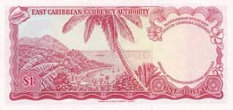 East Caribbean States, 1 Dollar, 1974, ... 