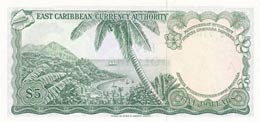 East Caribbean States, 5 Dollars, 1965, ... 