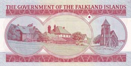 Falkland Islands, 5 Pounds, 1983, UNC,p12a