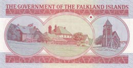 Falkland Islands, 5 Pounds, 1983, UNC,p12a