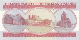 Falkland Islands, 5 Pounds, 2005, UNC (-),p17