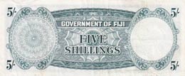 Fiji, 5 Shillings, 1961, XF,p51b