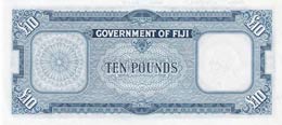 Fiji, 10 Pounds, 1964, AUNC,p55e, SPECİMEN