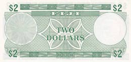 Fiji, 2 Dollars, 1974, UNC,p71c