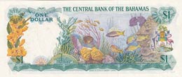 Bahamas, 1 Dollar, 1974, UNC,p35b