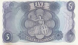 Great Britain, 5 Pounds, 1971, UNC,p375c