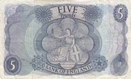 Great Britain, 5 Pounds, 1971, VF (-),p375c