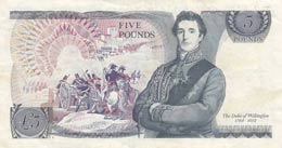 Great Britain, 5 Pounds, 1973, VF,p378b