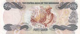 Bahamas, 1/2 dollar, 1994, XF (+),p42r, ... 