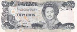 Bahamas, 1/2 dollar, ... 
