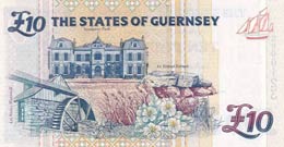 Guernsey, 10 Pounds, 2015, UNC,pUnlisted, ... 