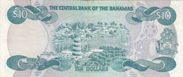 Bahamas, 10 Dollars, 1984, XF,p46a