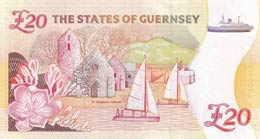 Guernsey, 20 Pounds , 2012, UNC,p61a