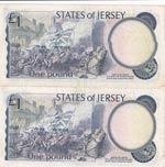 Jersey, 1 Pound, 1976/1988, VF(+), p11a, ... 