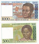 Madagascar, 500-1.000 ... 