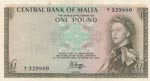 Malta, 1 Pound, 1967, ... 