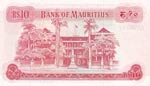 Mauritius, 10 Rupees, 1967, UNC, p31c