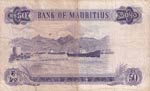 Mauritius, 50 Rupees, 1967, FINE, p33c