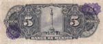 Mexico, 5 Pesos, 1937, VF, p34a