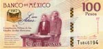 Mexico, 100 Pesos, 2016, ... 