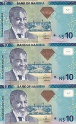 Namibia, 10 Dollars, 2013, UNC, p11b, (Total ... 