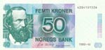 Norway, 50 Kroner, 1989, ... 