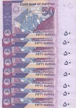 Pakistan, 50 Rupees, 2018, UNC, pNew, (Total ... 
