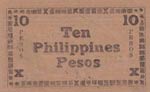 Philippines, 10 Pesos, 1945, UNC(-), pS638