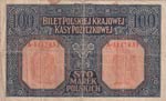 Poland, 100 Marek, 1916, FINE, p15