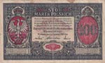 Poland, 100 Marek, 1916, ... 