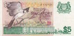 Singapore, 5 Dollars, ... 