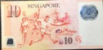 Singapore, 10 Dollars, 2015, UNC, p48f