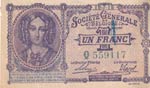 Belgium, 1 Franc, 1915, ... 