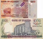 Uganda, 1.000 Shillings, 2009/2017, UNC, ... 