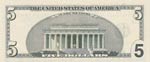 United States of America, 5 Dollars, 1999, ... 